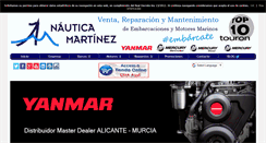 Desktop Screenshot of nauticamartinez.com